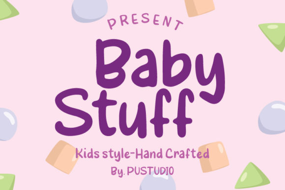 BabyStuff: The Fresh Display Font for Creative Projects