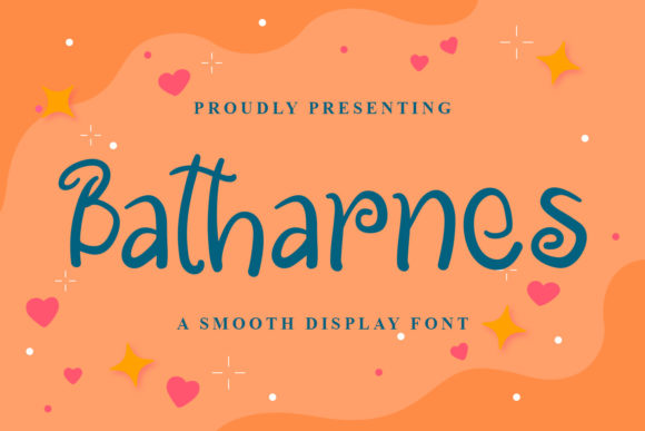 Batharnes: The Quirky Display Font for Joyful Designs
