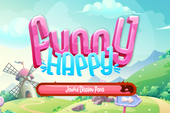 Bringing Playfulness to Life: The Versatile Appeal of the Funny Happy Display Font