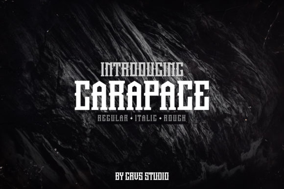 Carapace: The Bold Display Font That Transforms Modern Design