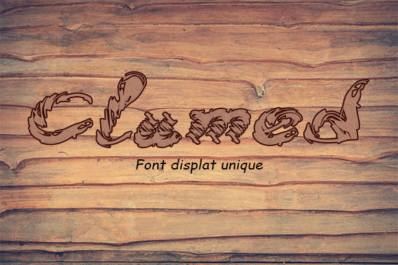 Clumed: The Personalized Display Font for Meaningful Craft Projects