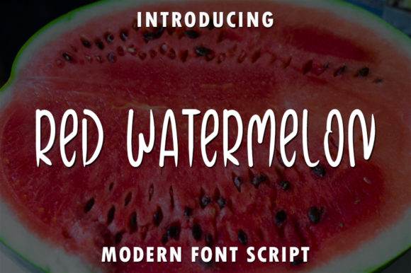 Elevating Brand Identity with the Bold Aesthetic of Red Watermelon