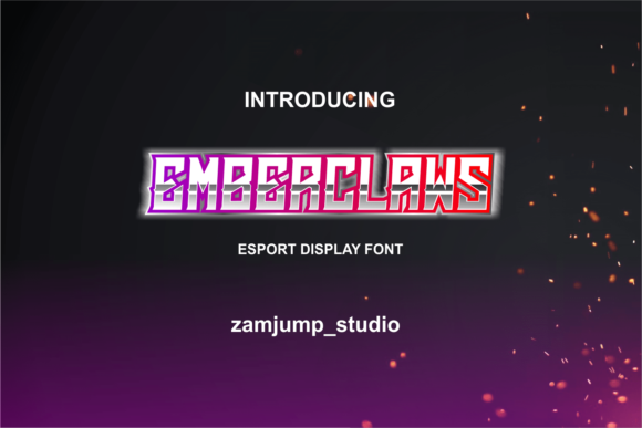 Emberclaws: The Bold Futuristic Font That Transforms Your Visual Identity