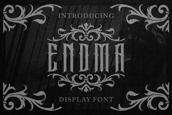 Endma: The Bold Display Font for High-Impact Designs