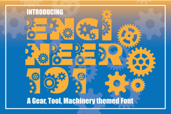 Engineer: The Playful Display Font That Brings Designs to Life