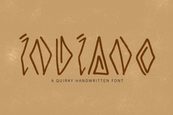 Indiano: A Quirky Display Font for Unique Projects