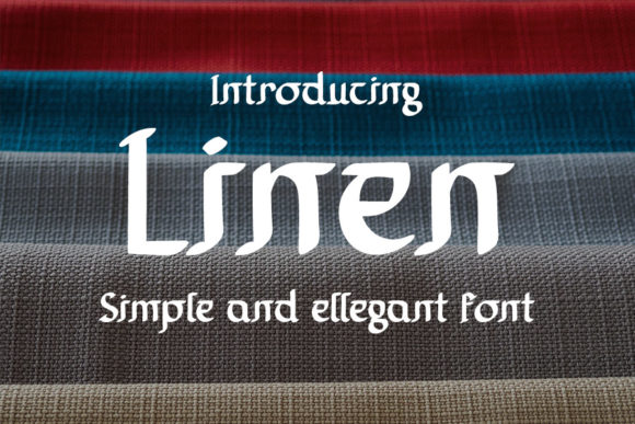 Linen: The Bold Typography Choice for Strategic Branding and Editorial Design