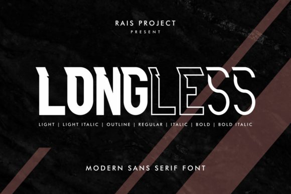 Longless: The Bold, Futuristic Display Font That Transforms Your Creative Projects