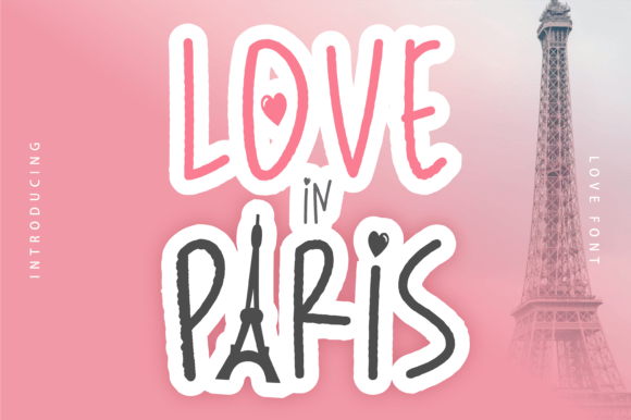 Love in Paris: A Display Font That Brings Romance to Your Creative Projects
