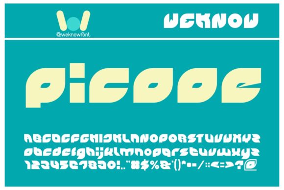 Picaae: Evaluating a Unique Display Font for Creative Design Projects