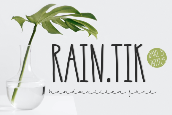Raintik: The Quirky Display Font That Elevates Your Brand
