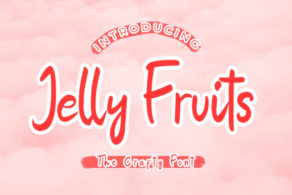 Redefining Digital and Print Aesthetics with the Jelly Fruits Typeface