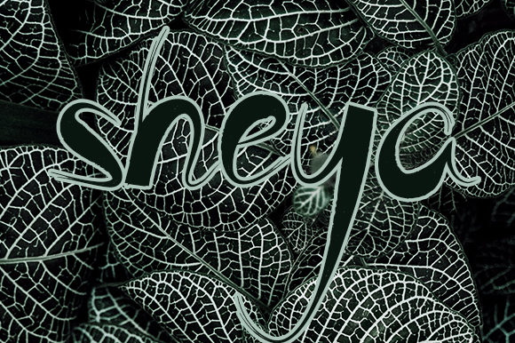 Sheya: A Bold Display Font for Authentic Brand Stories