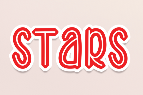 Stars: Elevate Your Visual Design with Trendy Typography