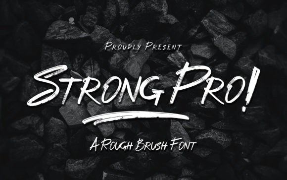 Strong Pro: Unlocking the Power of Brushed Urban Typography