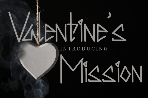 Valentine s Mission: The Trendy Display Font That Elevates Every Creative Project